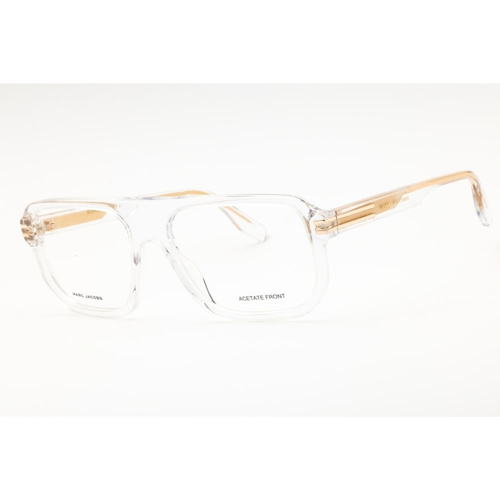 NWT Marc Jacobs MARC 682-0900 00 Crystal Rectangle 56mm Eyeglasses